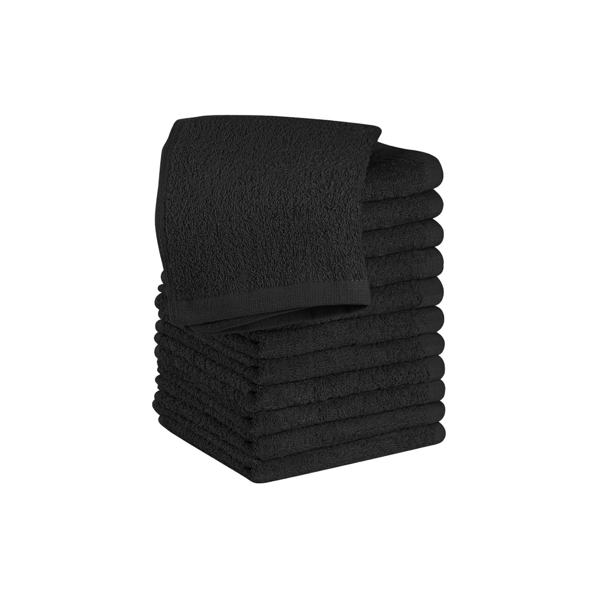 Terry Towels - Bleach Resistant Wash Cloths (12" x 12") - 12 pack