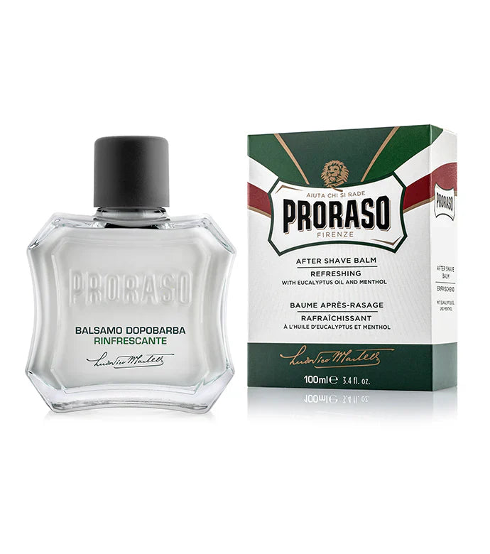 Proraso Aftershave Balm Refreshing with Eucalyptus Oil & Menthol 100ML