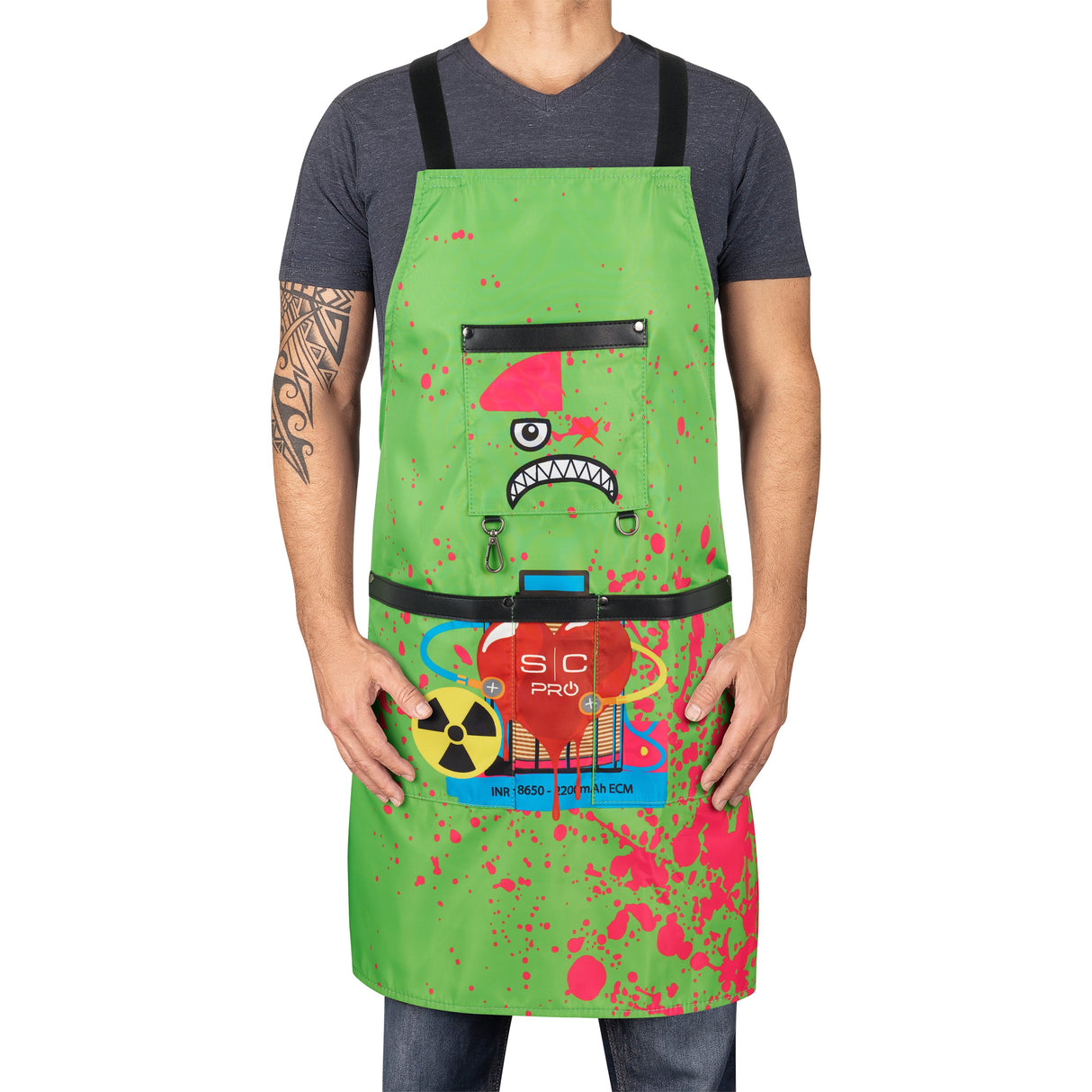 StyleCraft Green Radioactive Apron