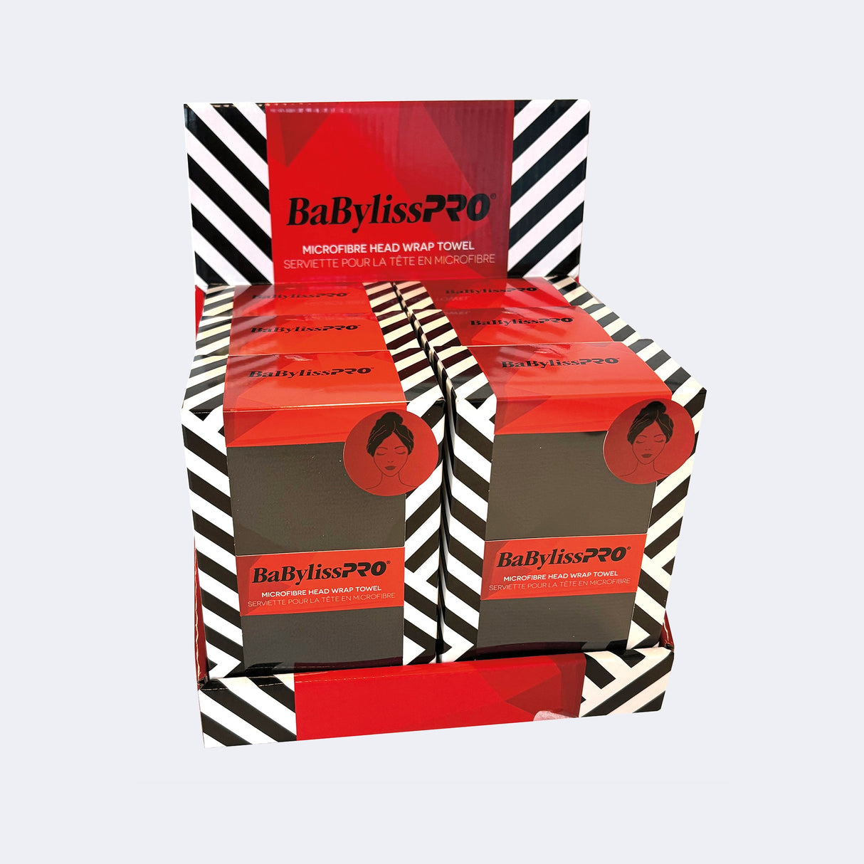 BabylissPro Head Wrap Towel - Metalix Limited Edition