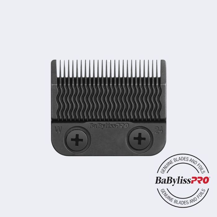 BaBylissPRO Black Metal-Injection Molded Precision Clipper Blade (24 TEETH)