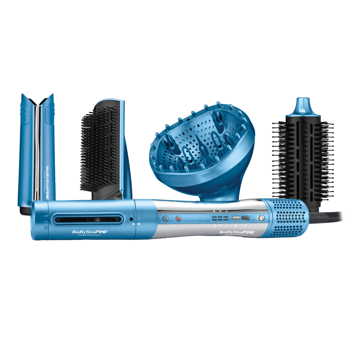 BabylissPro Nano Titanium StyleSwitch High-Speed Air Styler