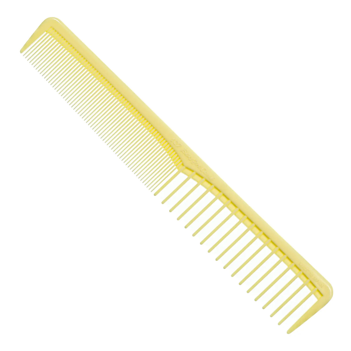 Beuy Pro Cutting Comb #107 Blocking Cut Comb - Pastel Yellow Exclusive Color