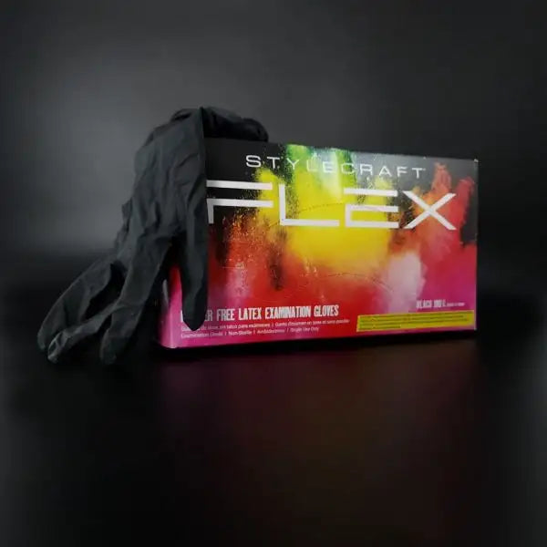FLEX - Professional Latex Gloves - 100 Count