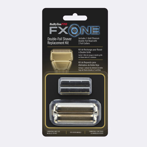 BabylissPRO FXONE Gold Foil Shaver Replacement Head and Cutters