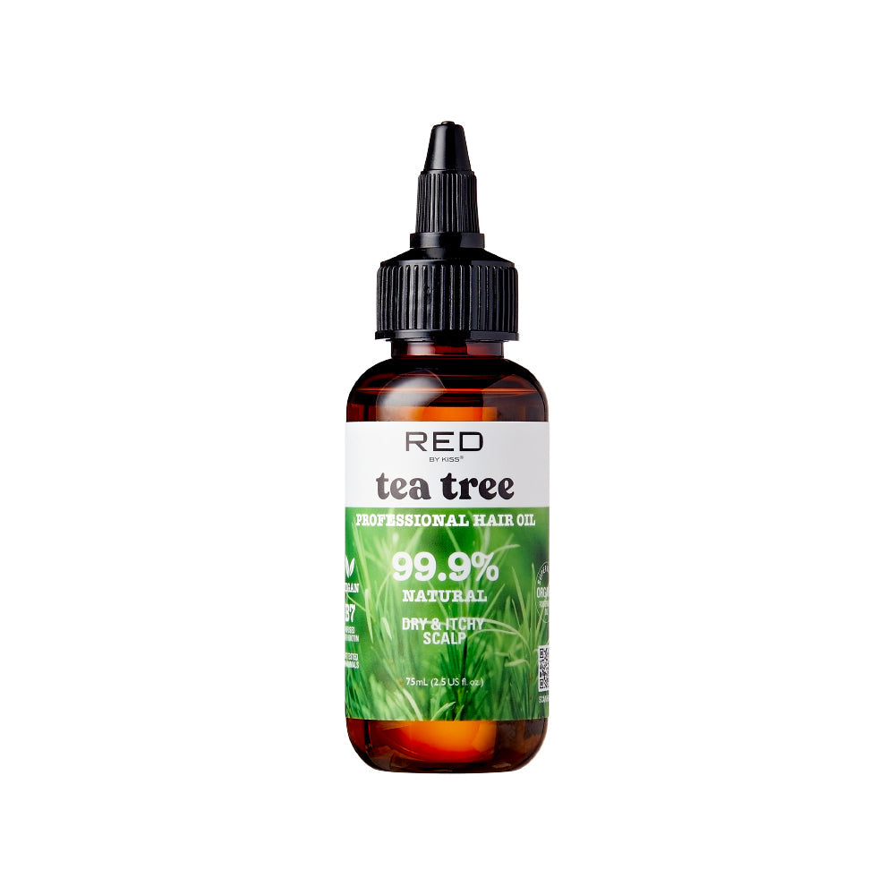 Red by Kiss Natural Hair Oil - Tea Tree 2.5oz.