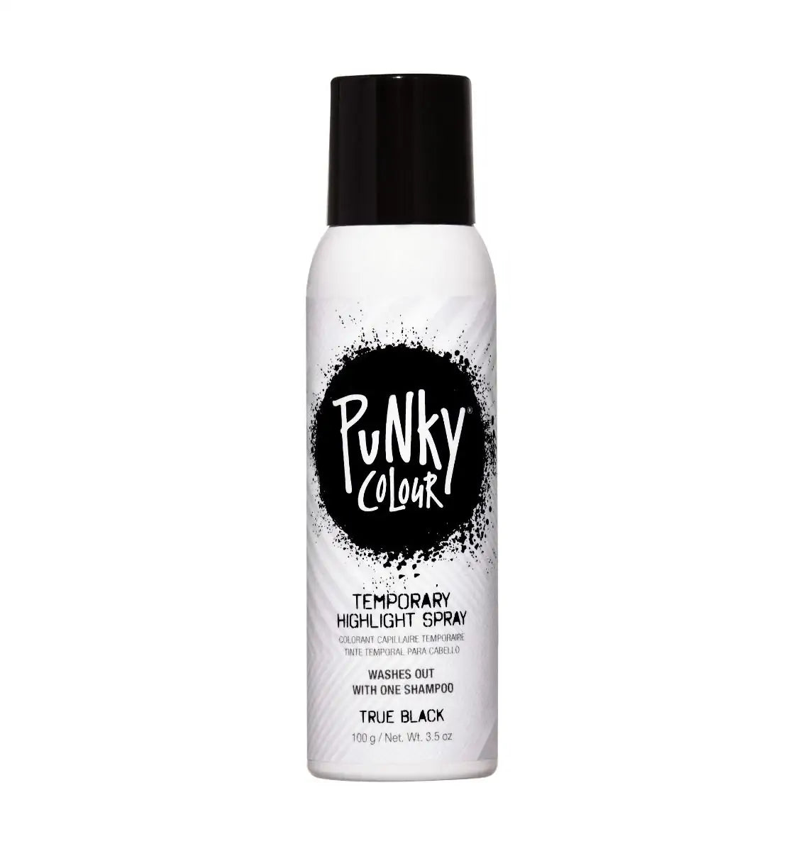 Punky Colour Hair Spray True Black