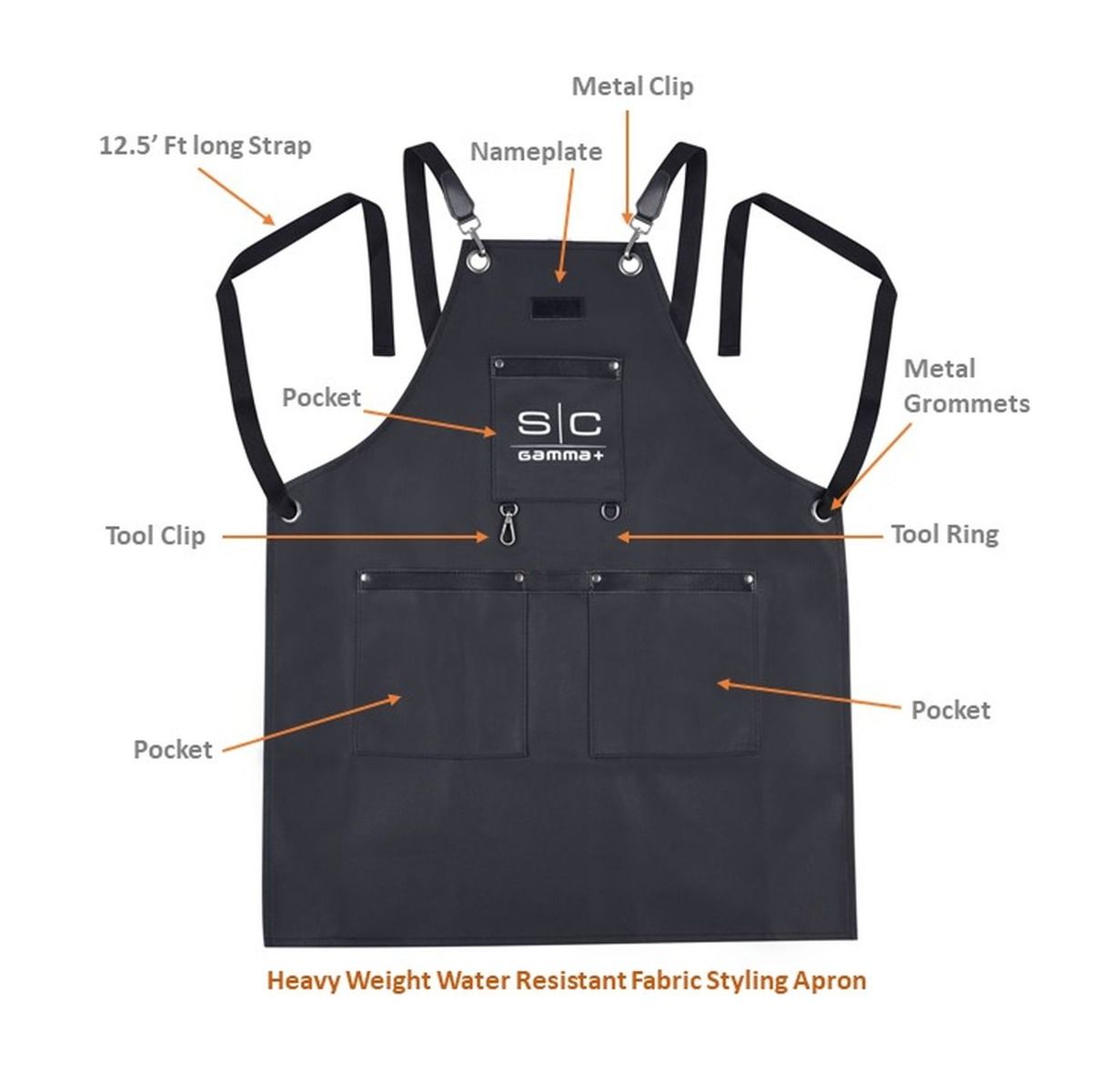 S|C Waterproof Barber Apron