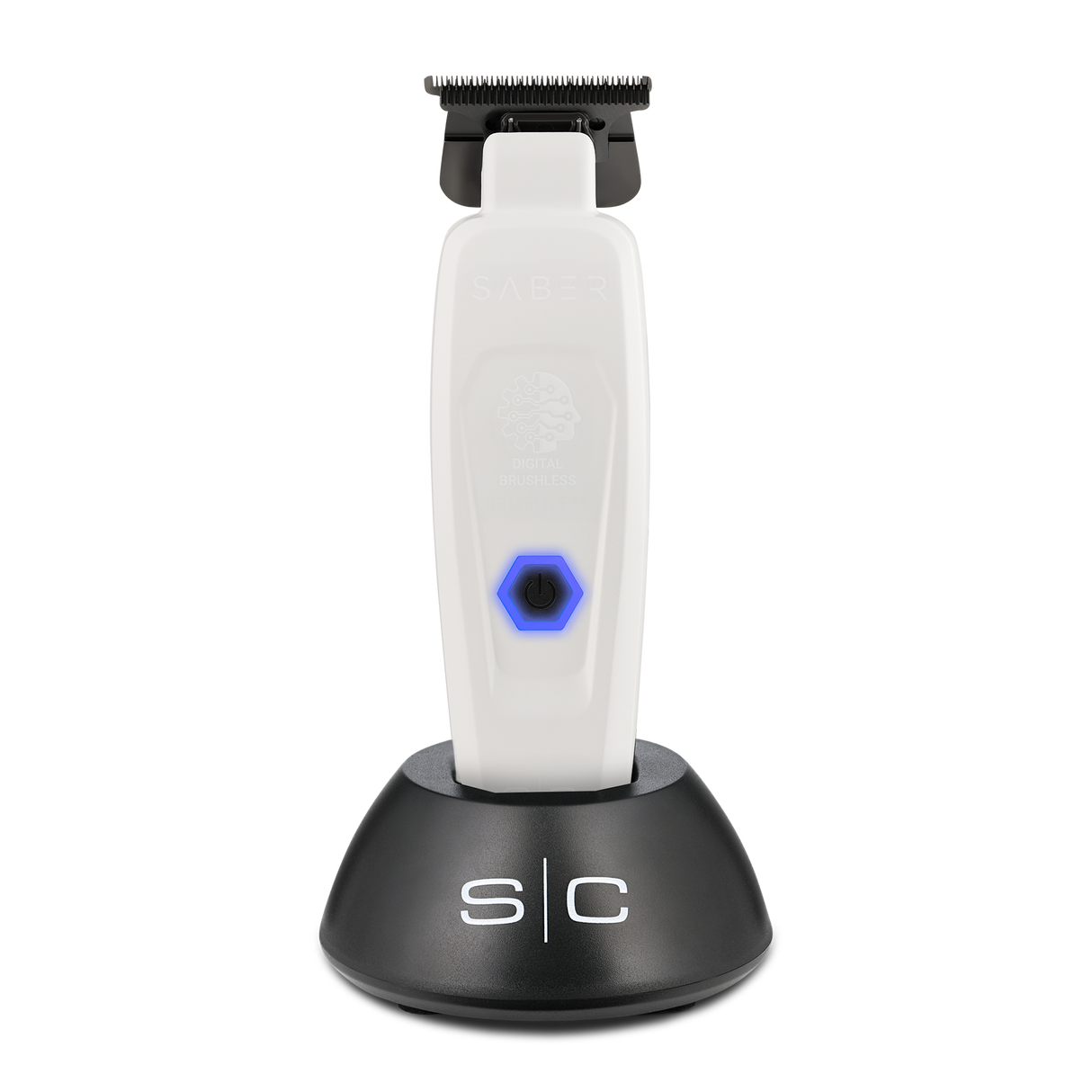 S|C Saber Cordless Brushless Motor Trimmer White (CS)