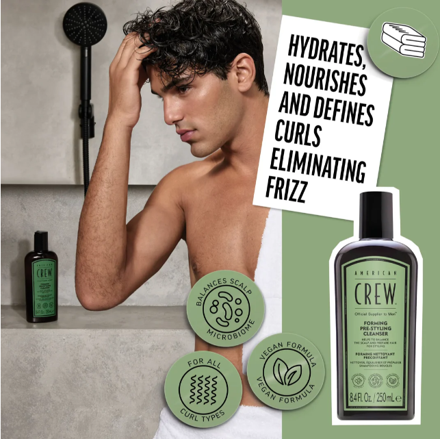 American Crew Forming Pre Styling Cleanser Shampoo 250ml