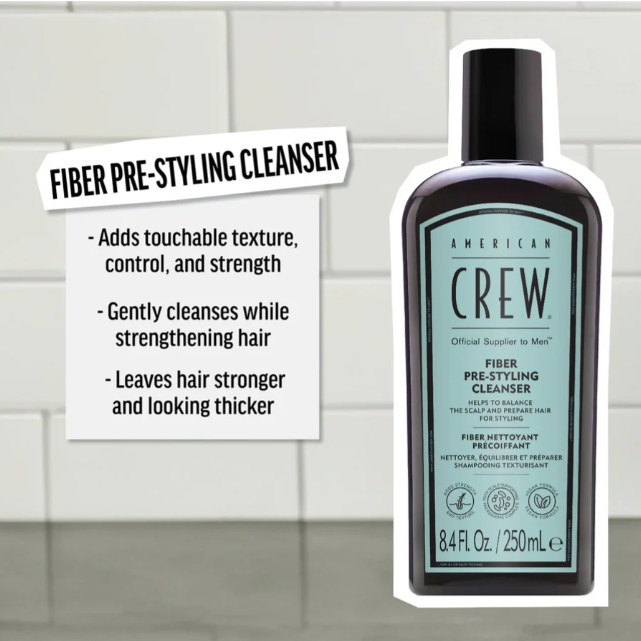 American Crew Fiber Pre Styling Shampoo 250ml