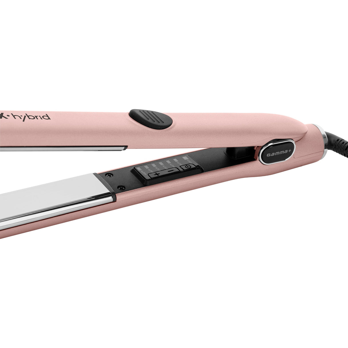 Gamma+ Rose Gold X-Hybrid Hair Straightening 1" Iron