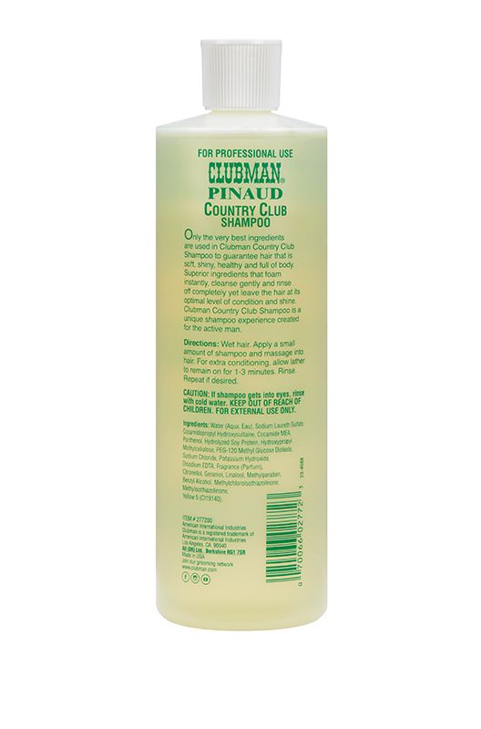Clubman Country Club Shampoo 16oz.