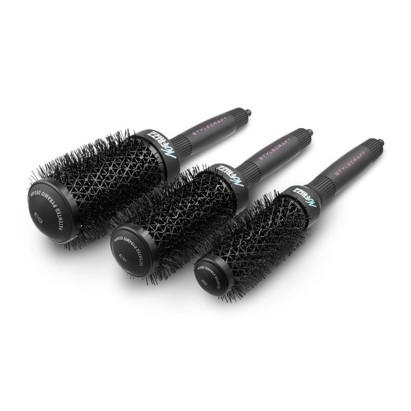 StyleCraft No Frizz Round Brush 32MM