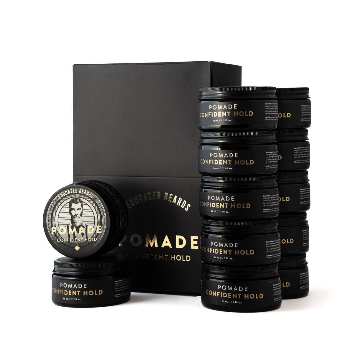 Educated Beards Confident Hold Pomade 86ml