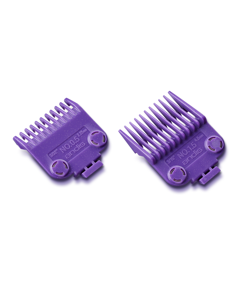 Andis Master Magnetic Comb Set — Dual Pack #0.5 & #1.5