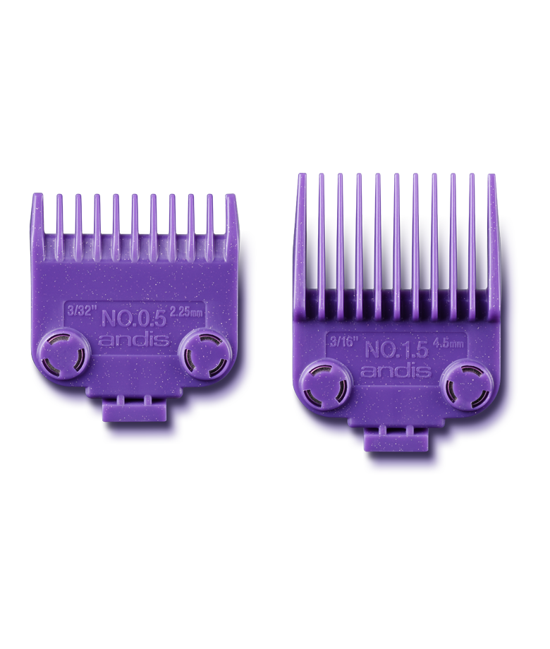 Andis Master Magnetic Comb Set — Dual Pack #0.5 & #1.5