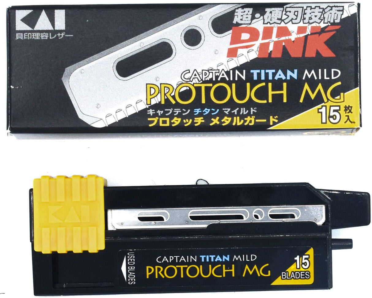 Kasho Kai Captain Titan Mild Blade - with Guard 15 box