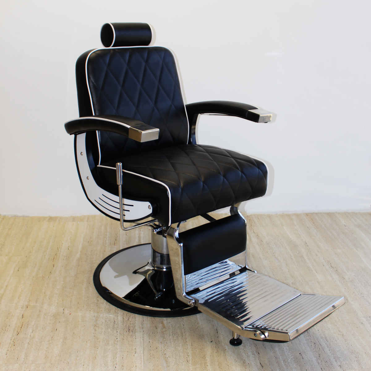 Bursa Barber Chair - Premium Black – Empire Shop