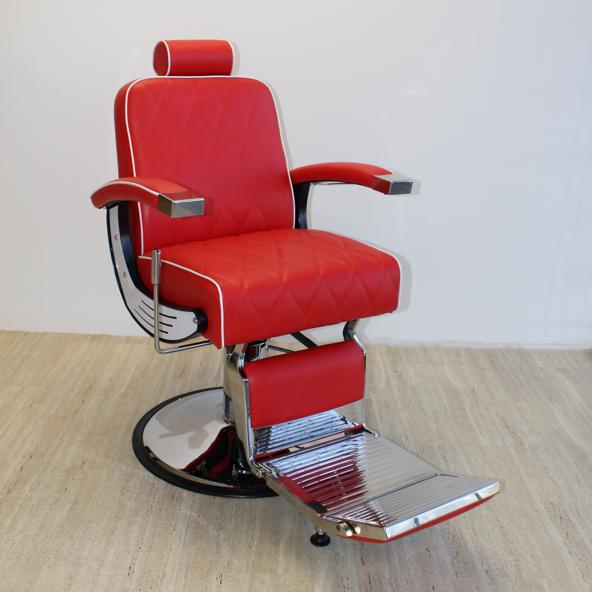 Bursa Barber Chair - Cardinal Red