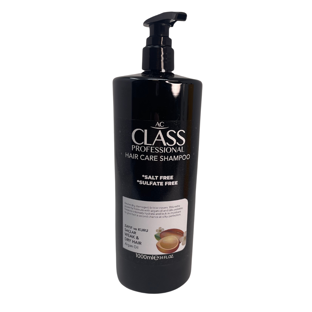 AC Class Argan Oil (Weak & Dry Hair) Shampoo 1000 ml