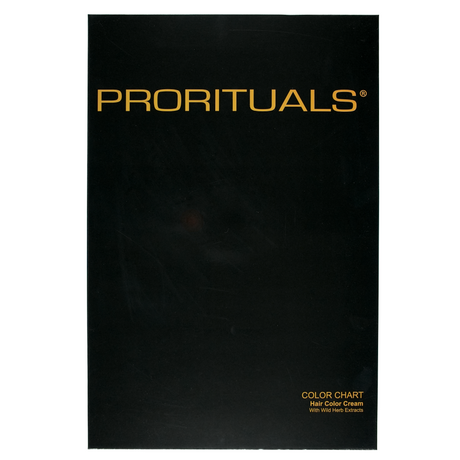 Prorituals Paper Color Chart - Empire Barber Supply