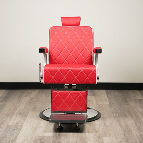 Belfast Barber Chair Red