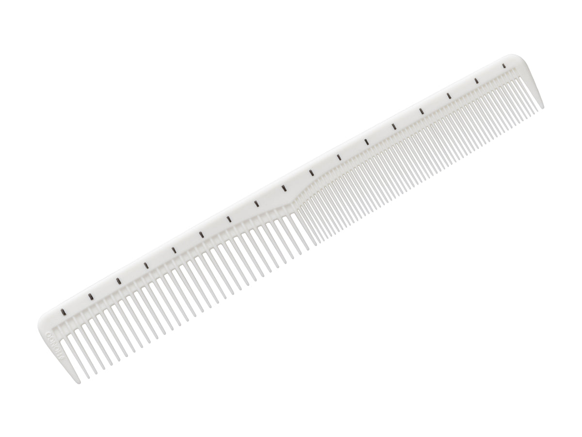 Beuy Pro Cutting Comb #101 - White with Measure