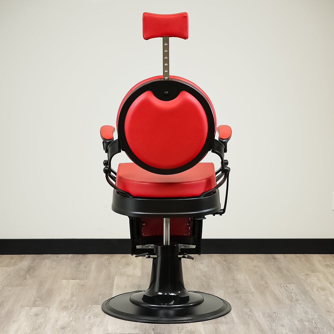 Sultan Barber Chair - Red
