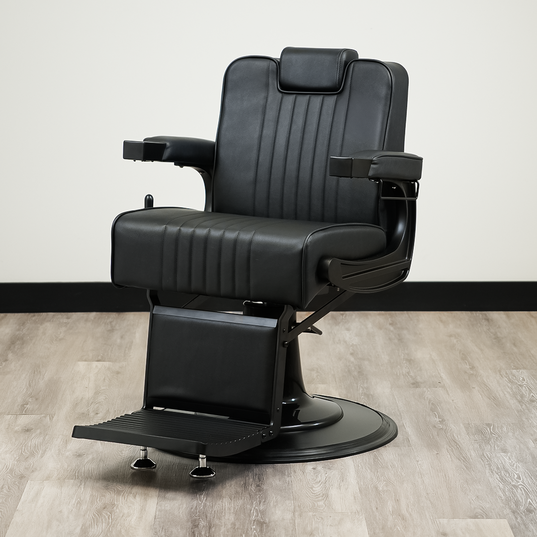 Cedrus Barber Chair - Black