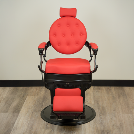 Sultan Barber Chair - Red