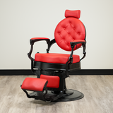 Sultan Barber Chair - Red