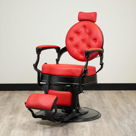 Sultan Barber Chair - Red