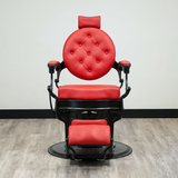 Sultan Barber Chair - Red
