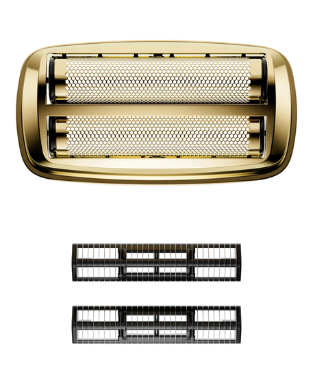 Andis ProFoil Plus II Shaver's Titanium Foil Assembly & Inner Cutter Gold