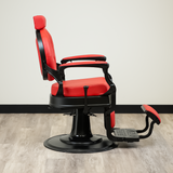 Sultan Barber Chair - Red