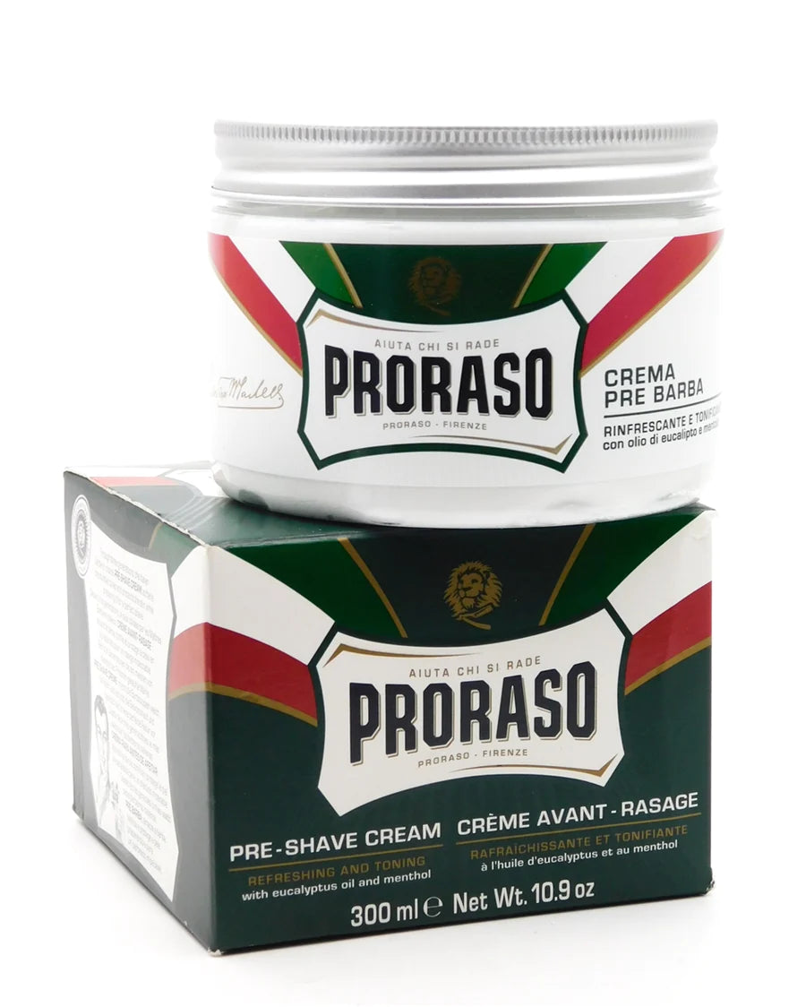 Proraso Pre and Post Shaving Cream Eucalyptus & Menthol 300ML