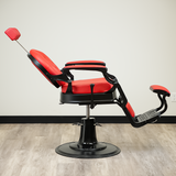 Sultan Barber Chair - Red