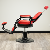 Sultan Barber Chair - Red