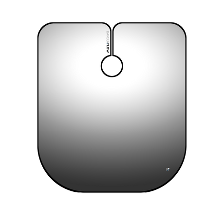 Barber Flow Gradient Grey Cape