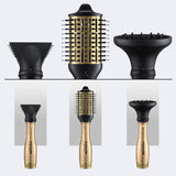BabylissPro Nano Titanium Detachable 3-in-1 Hot Air Brush & Dryer - Metalix Limited Edition
