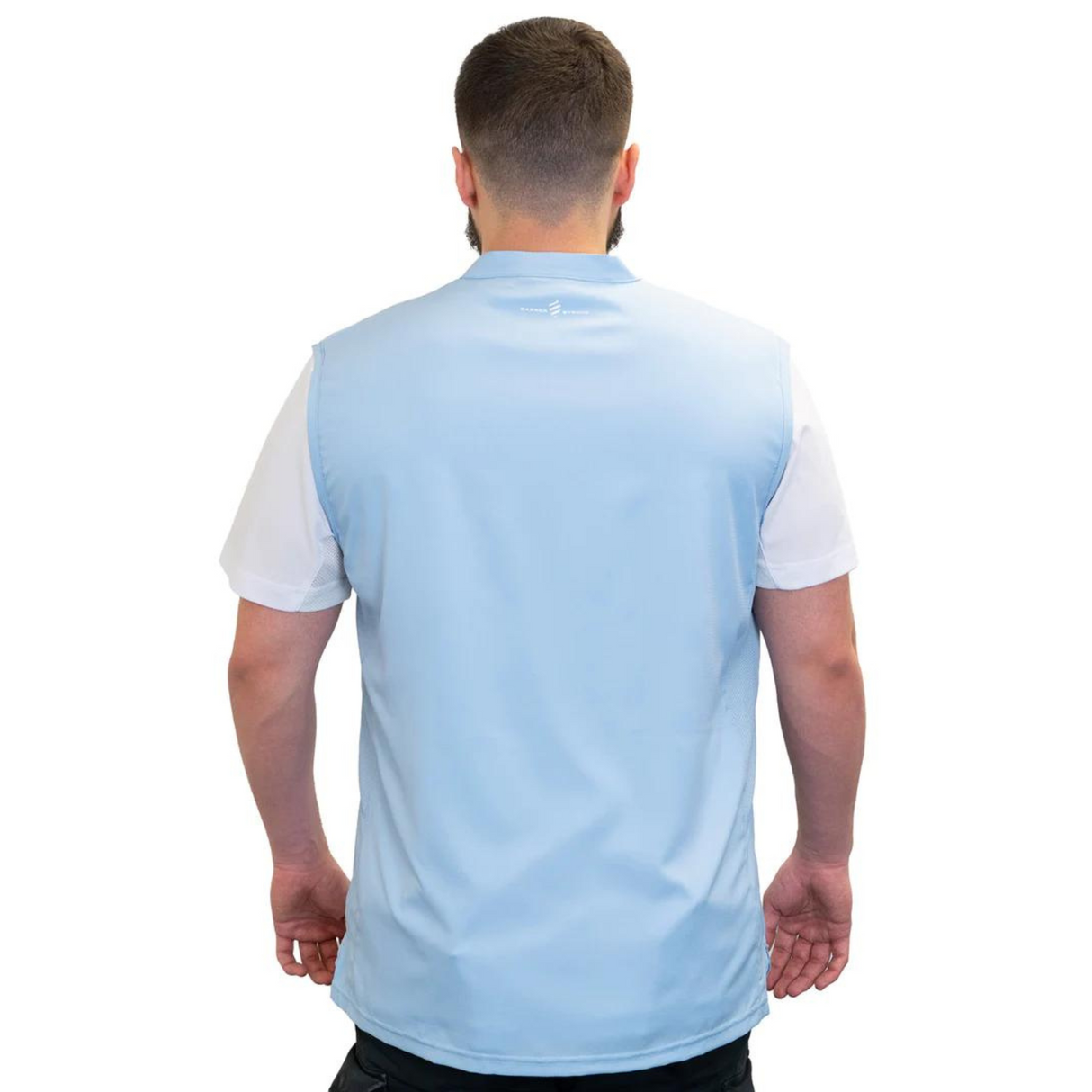 Barber Strong The Barber Vest - Arctic Blue