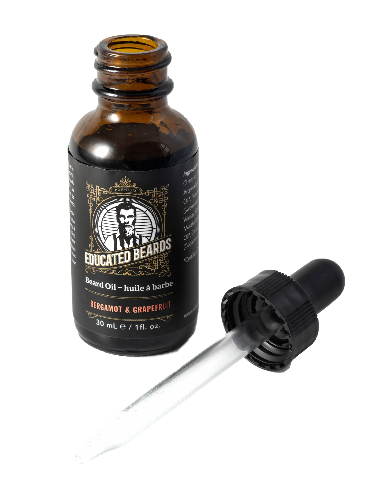 Educated Beards Bergamot Grapefruit Beard Oil 30ml