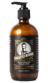 Educated Beards Bergamot Grapefruit Beard Wash 250ml
