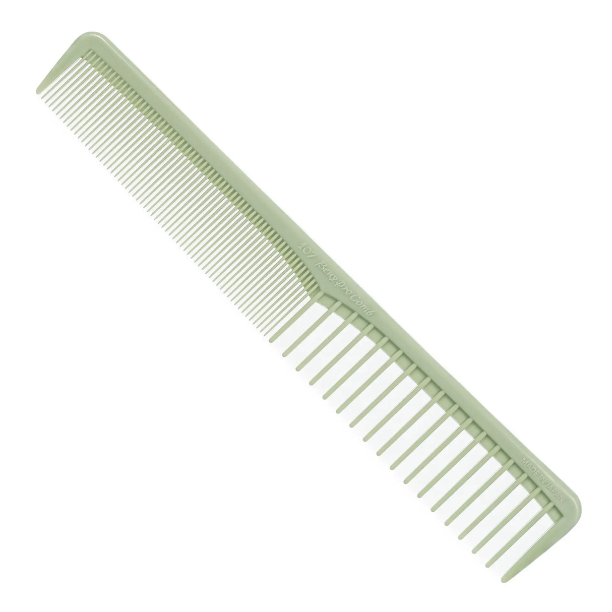 Beuy Pro Cutting Comb #107 Blocking Cut Comb - Matcha Exclusive Color