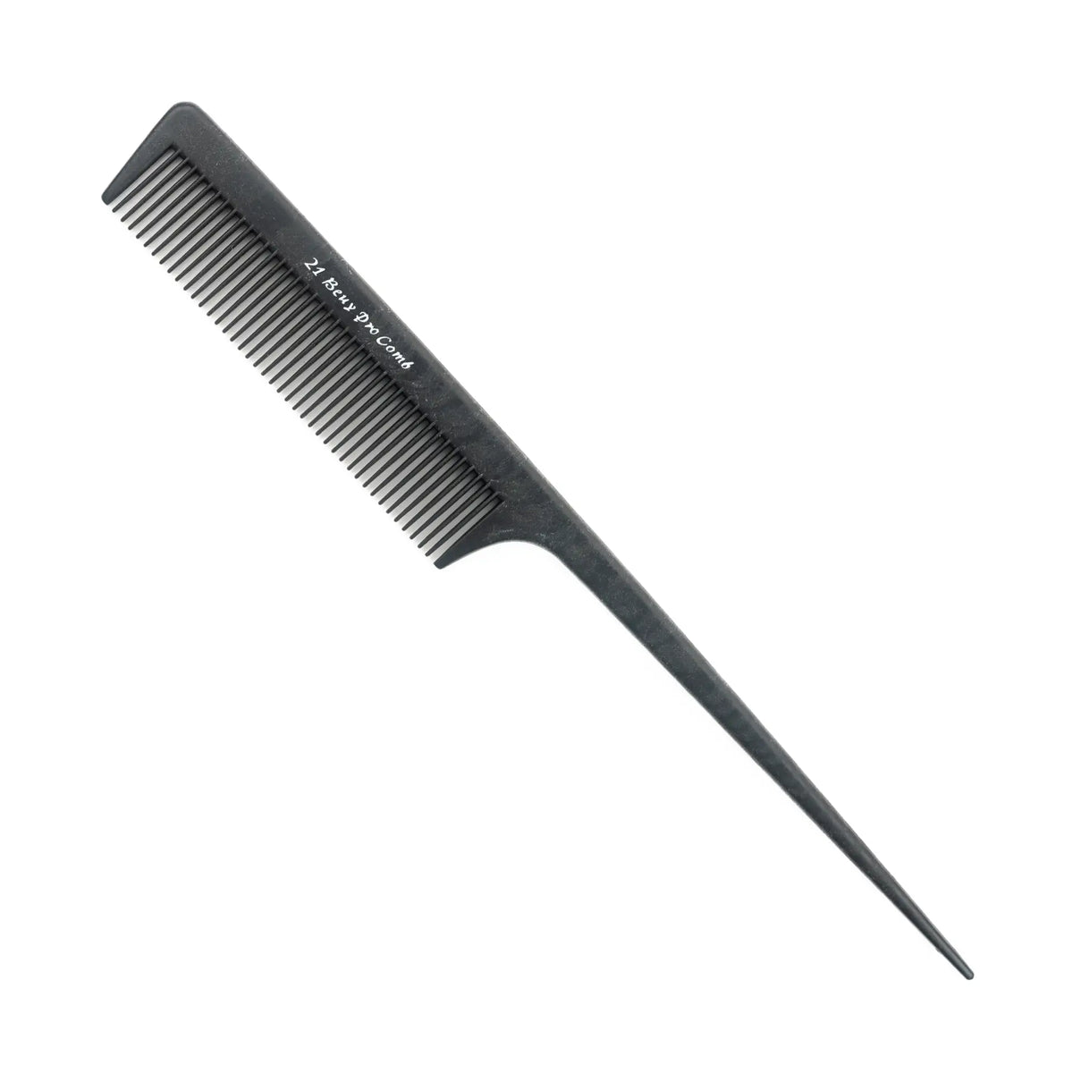 Beuy Pro Tail Comb #21 indigo Carbon