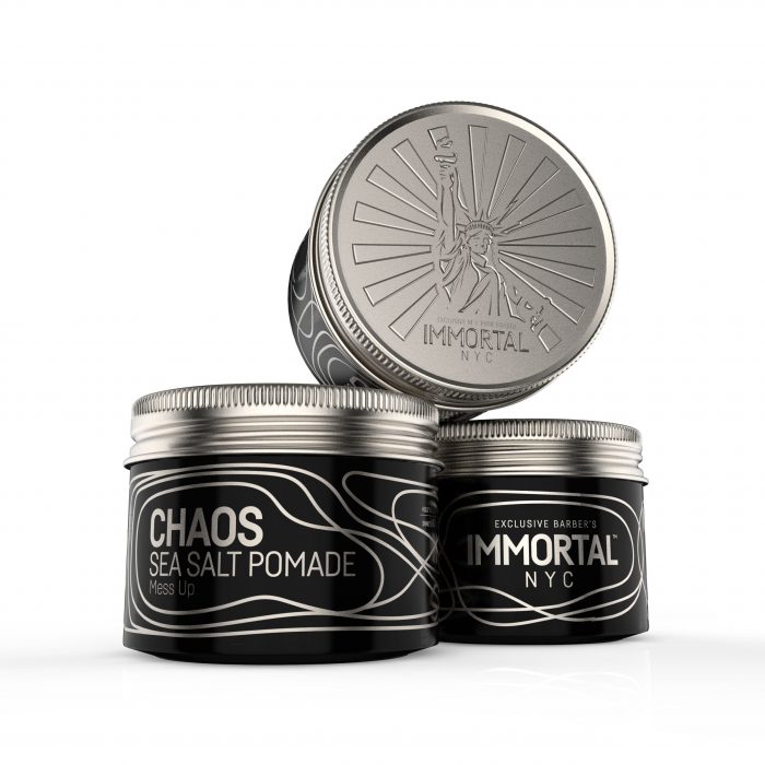 Immortal NYC Chaos Sea Salt Pomade 100ML - Empire Barber Supply