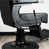Cedrus Barber Chair - Black