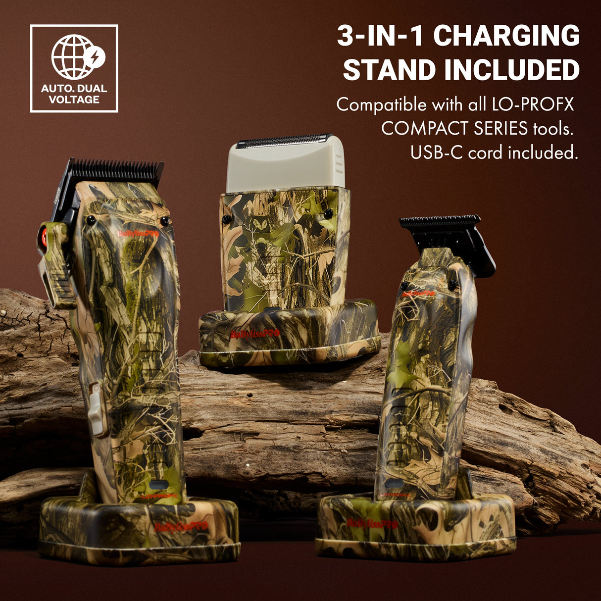 BabylissPro Lo Pro Clipper Camo - Limited Edition