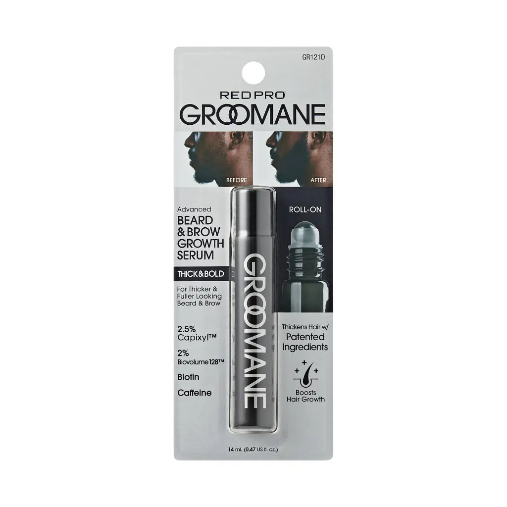 Groomane Roll-On Beard Growth Serum 14ML